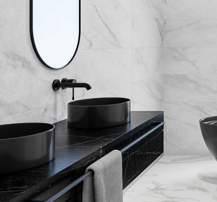 ARIA BLANCO 30.5X90 - 9.9MM - SALONI